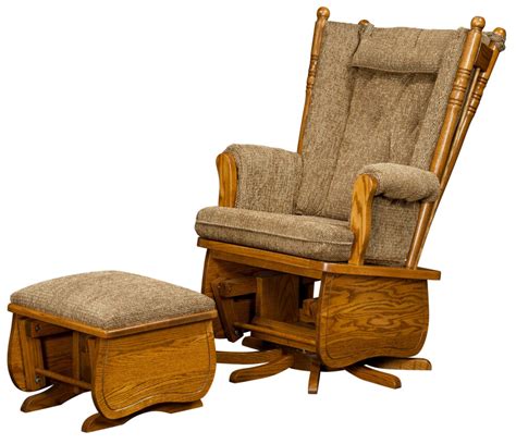 4 Post High Back Glider Rocker Wheatstate Wood Design