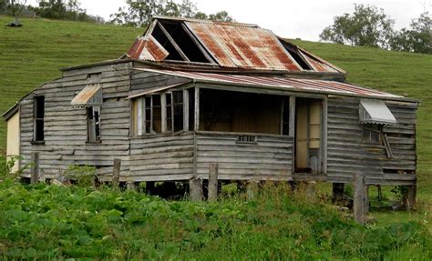 Deserted Farmhouse Lockyer Valley Derelict Buildings Timber Buildings