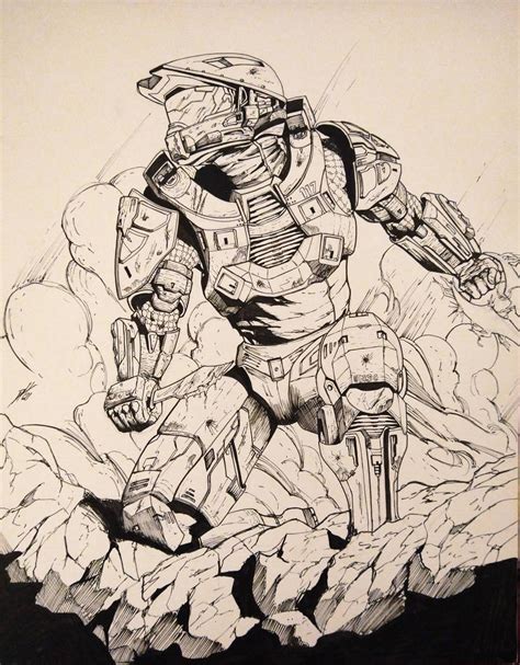 Halo: Master Chief by EinherjarArt on DeviantArt