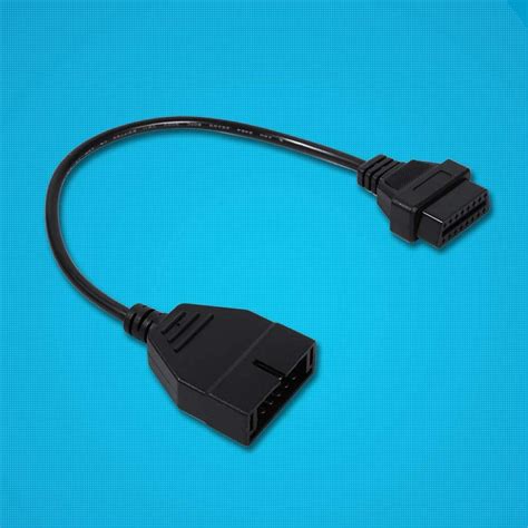 Amazon Tbest Diagnostic Connector 12 Pin OBD1 To 16 Pin OBD2 Car