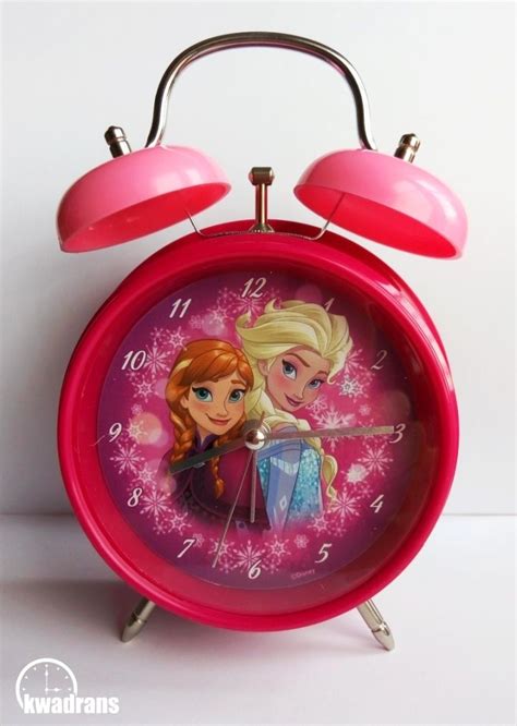 Budzik Kraina Lodu z Elsą i Anną Alarm clock with Elsa and Anna from