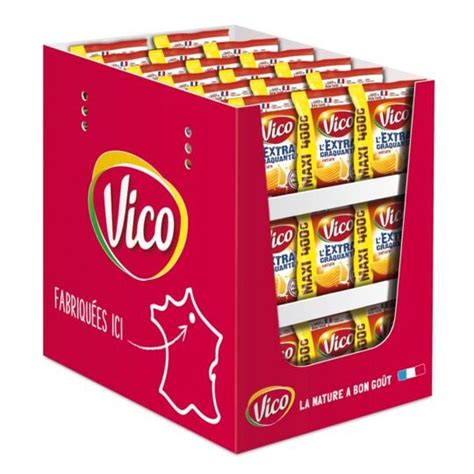 Chips extra craquantes nature VICO le paquet de 400 g à Prix Carrefour