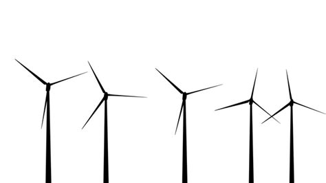 Wind Turbine Silhouette at GetDrawings | Free download