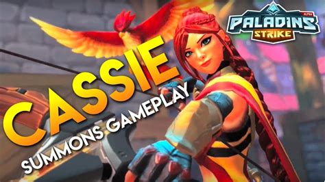 Paladins Strike │cassie Gameplay Paladins Strike Summons Gameplay