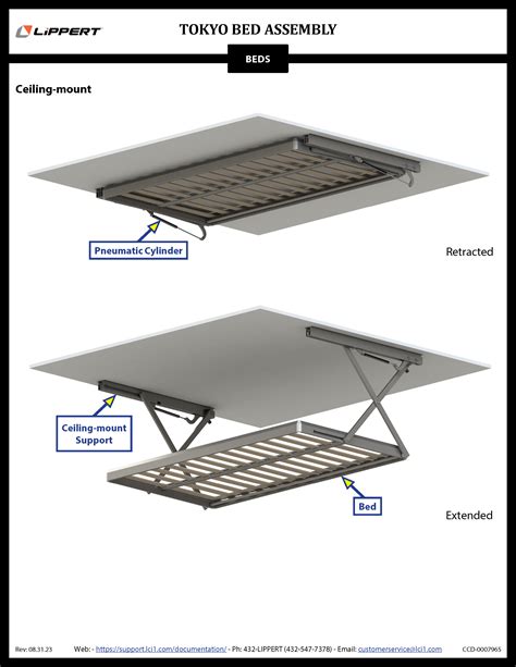 Tokyo Bed Lippert Customer Care Center