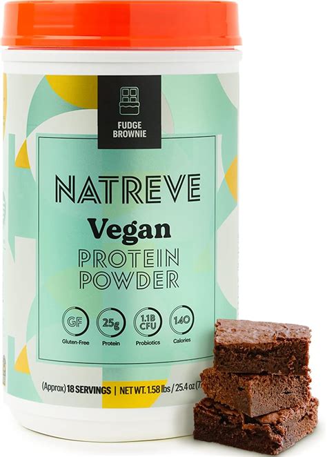 Natreve Vegan Protein Powder 25g Plant Based Protein Powder With Probiotics And