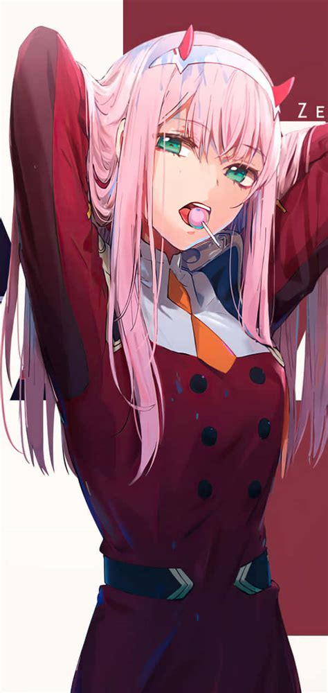 Download An Image Of The Darling In The Franxx Phone Wallpaper