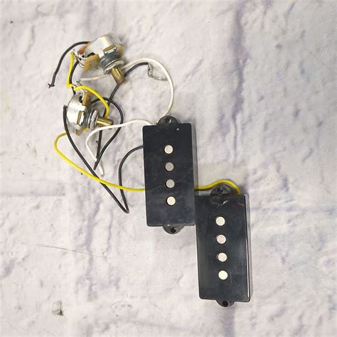 Fender Mexican P Bass Pickups And Pots Reverb