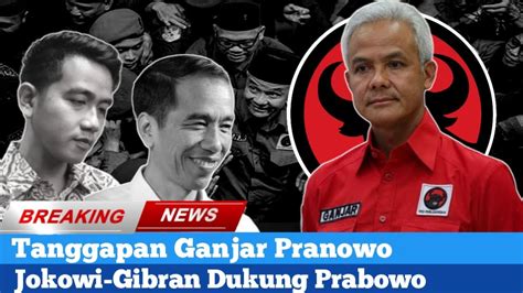 Tiket Kemenangan Ganjar Hilang DEKLARASI Relawan Jokowi Gibran Dukung