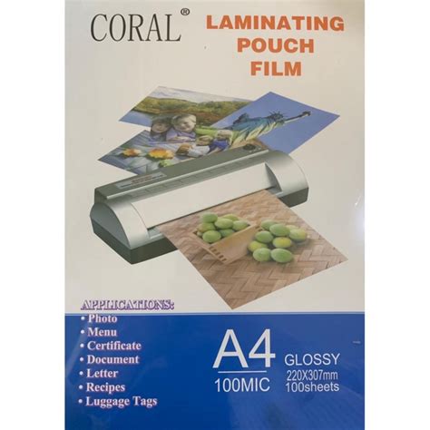 Jual Plastik Laminating A F A Coral Shopee Indonesia