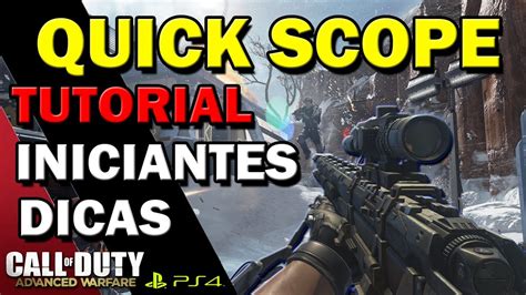 Cod Advanced Warfare Tutorial Quick Scope Sniper Call Of Duty Aw