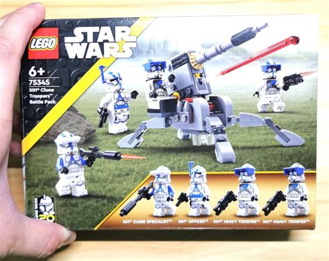 Lego 75345 Star Wars 501st Clone Troopers Battle Pack Box Only Hobbies And Toys Toys And Games On