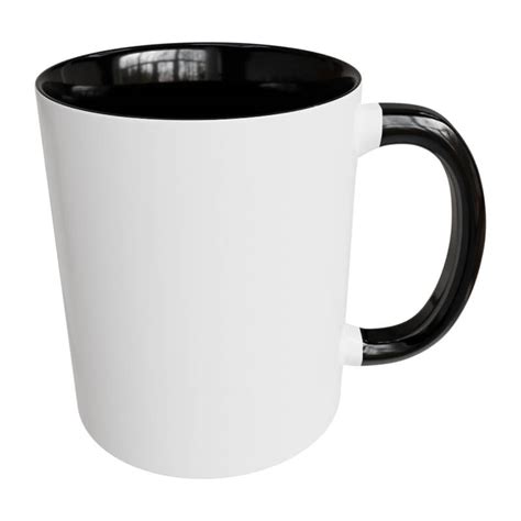 Black White Sublimation Mugs 11oz Titan Jet Africa