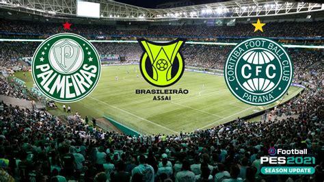 Palmeiras Vs Coritiba Campeonato Brasileiro Rodada Pes