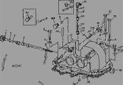 Transmission Control Valve Housing Cover Power Shift Transmission Tractor John Deere 4850