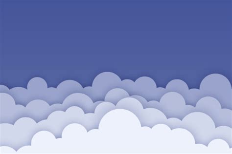 Blue Sky Background with Clouds Graphic by CLton Studio Graphic ...