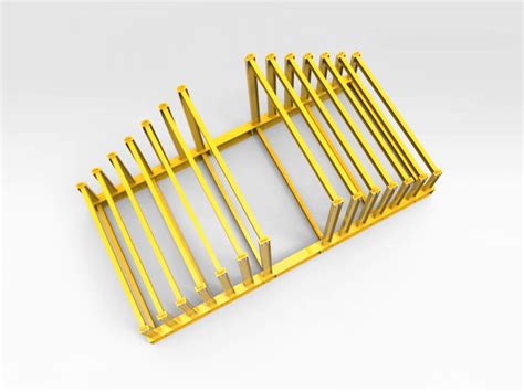 Sloping Vertical Steel Plate Rack Bend Tech Group