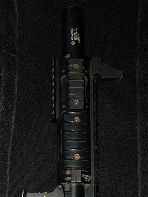 Sold Gemtech Outer Barrel And Rail System Hopup Airsoft