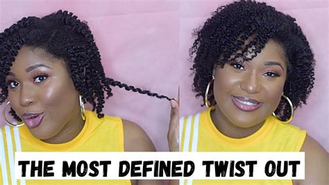 Get This Perfect Twist Out On Natural Hair Using As I Am Youtube