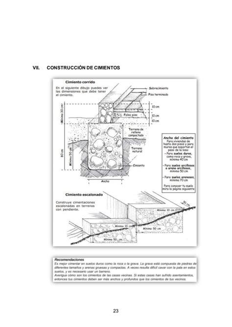 Estudio De Zapatas Y De Cimentaciones Tipos Cimiento Corrido De