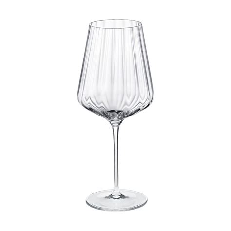 Georg Jensen Bernadotte White Wine Glass Copa De Vino Clear Glass