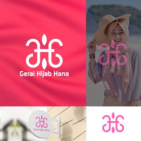 logo gerai hijab  hana jasalogoid