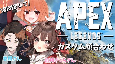 【apex】カスタム顔合わせ！初めまして！！！！【新人vtuber音波ルナ】 Youtube