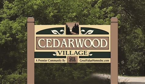 Cedarwood Village | Great Value Homes