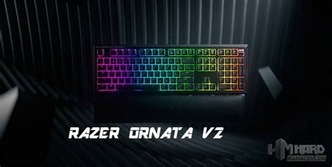 Nuevo Teclado Razer Ornata V H Brido Teclas De Membrana Y Switches