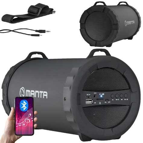 G O Nik Bluetooth Przeno Ny Bezprzewodowy Boombox Manta Spk Fm Tuba