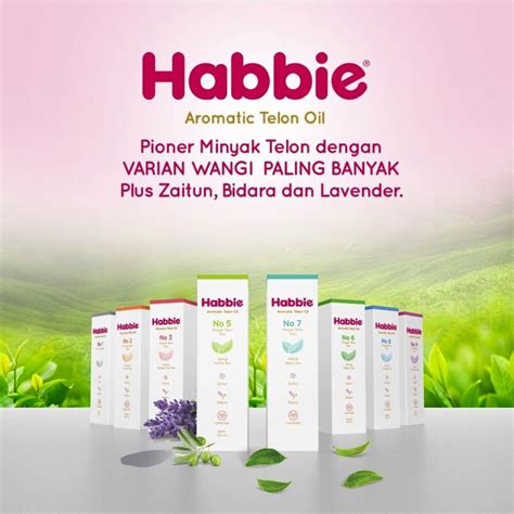 Jual Habbie Minyak Telon Aromatic Telon Oil Flower Dan Tea Series 100ml