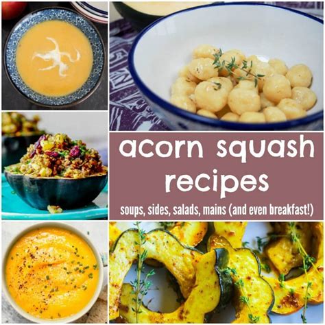 Acorn squash recipes - Caroline's Cooking