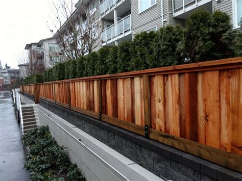 Cedar Privacy Fence Greater Vancouver Langley Surrey