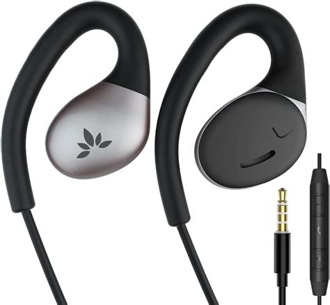 Avantree Resolve Wired Open Ear Earbuds And Microphone For Music And Calls With In Line Controls