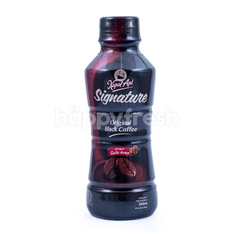 Jual Kapal Api Signature Original Black Coffee Drink Di Grand Lucky