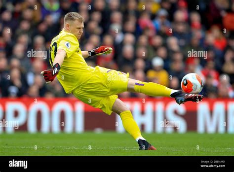 Bournemouth Goalkeeper Aaron Ramsdale Stock Photo Alamy