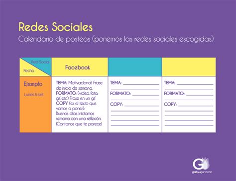 Cómo crear un plan de social media GUÍA plantilla de seguimiento