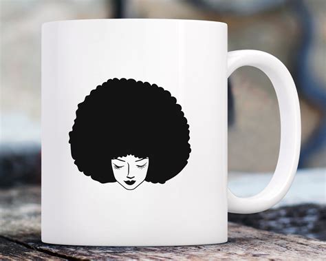 Buy Afro Black Queen Svg Afro Woman Svg Bundle Afro Lady Svg Online In