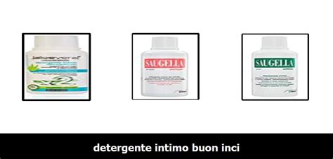 Detergente Intimo Buon Inci Miglior Scelta Per La Cura Personale Nel