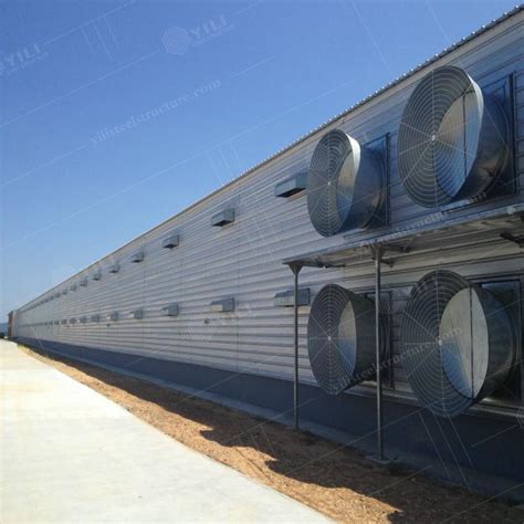 Steel Structure Prefab Poultry House Poultry Farming China Poultry