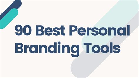 90 Best Personal Branding Tools That Can Help You Become A Well Known