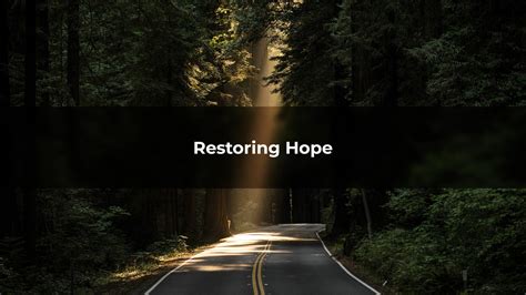 Blog Restoring Hope