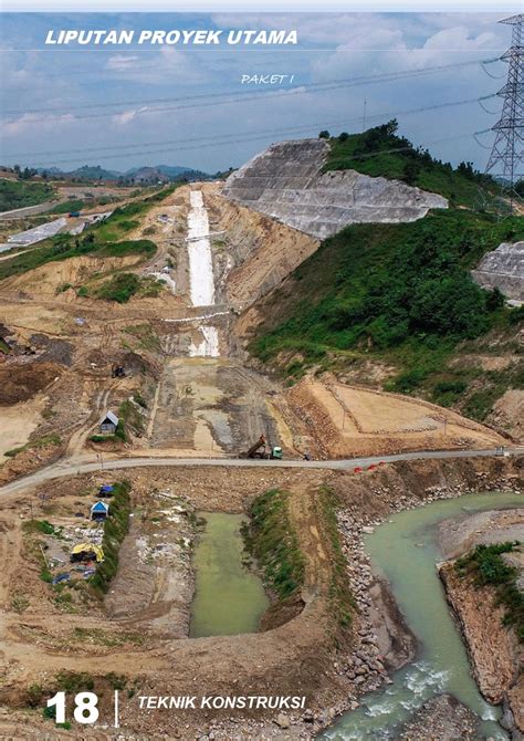 Pembangunan Bendungan Jragung Paket Pekerjaan Main Dam Sisi Kiri