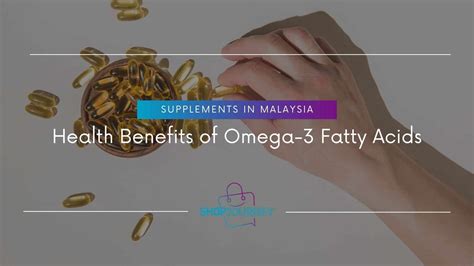 Health Benefits Of Omega-3 Fatty Acids - Should You Take It?