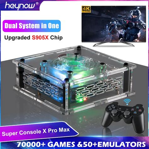 HEYNOW Super Consola X Pro Max 70000 Game 50 Emulador Para PSP PS1