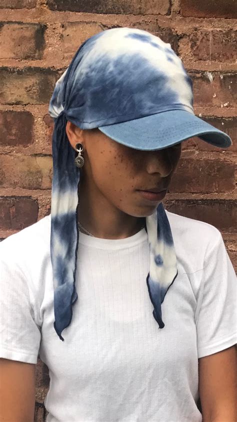 Baseball Cap Head Scarf Hat Cover And Conceal Hair Casual Etsy