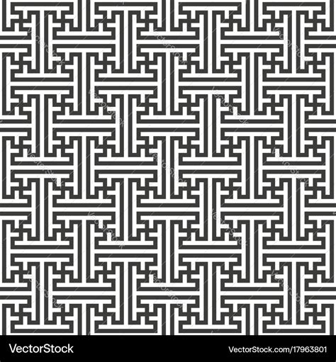 Buddhist Swastika Pattern