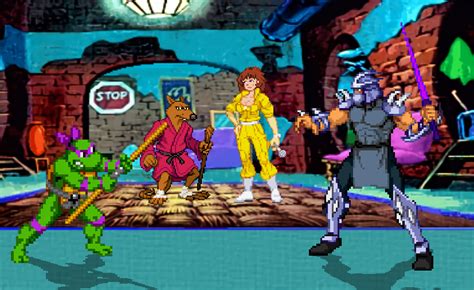 Teenage Mutant Ninja Turtles Tournament Fighters Remake Mod For Mugen