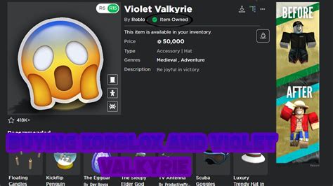 The Moment I Bought Korblox And Violet Valkyrie 😳😳 Youtube