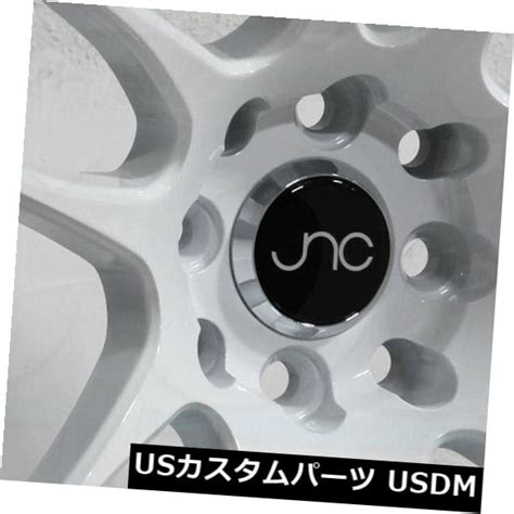 海外輸入ホイール 4 新しい17 JNC 030 JNC030ホイール17x8 17x9 4x100 4x114 3 32 32